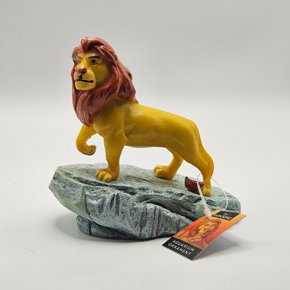 Disney The Lion King‎ Mufasa Pride Rock Aquarium Fish Tank Ornament Decoration